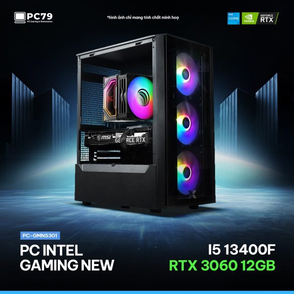 PC GAMING GMN5301 - I5 13400F - RTX 3060 - RAM 16GB