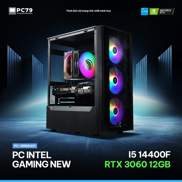 PC GAMING GMN5401 - I5 14400F - RTX 3060 - RAM 16G