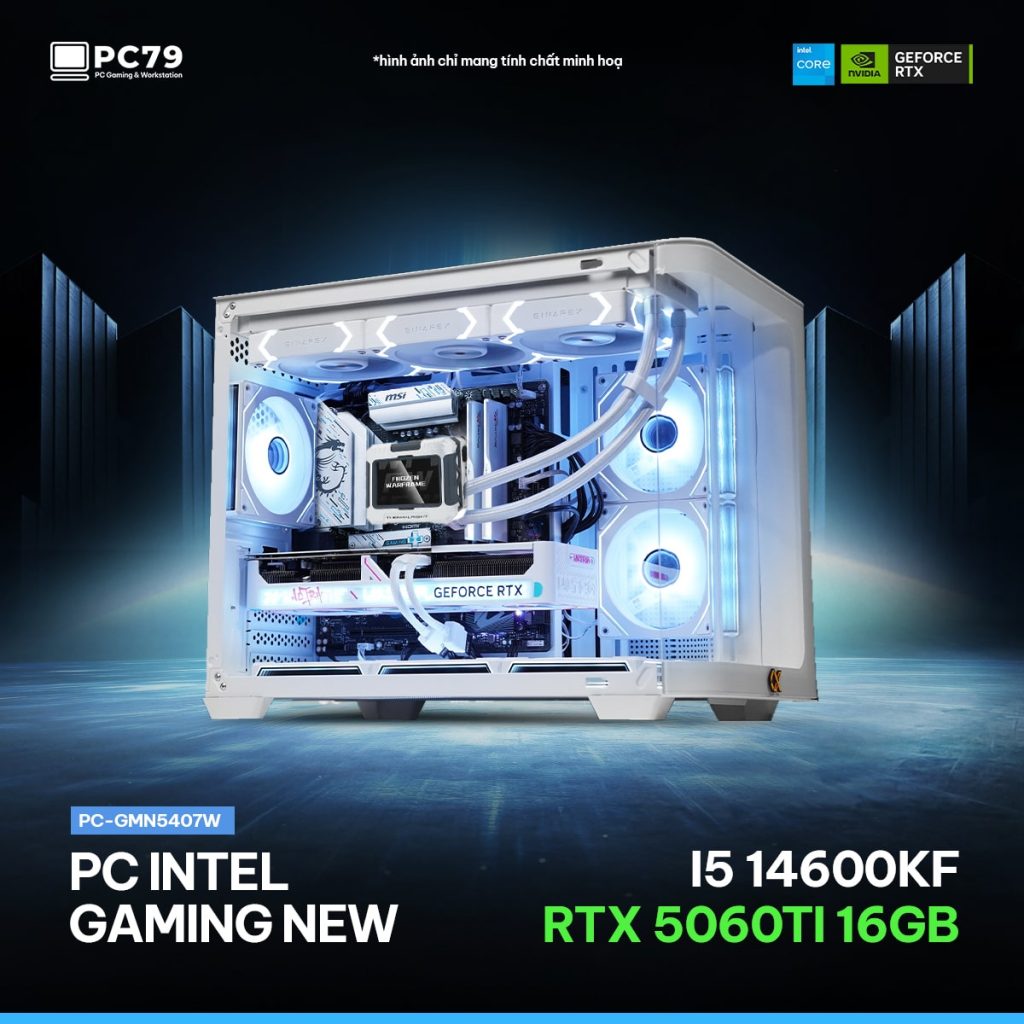 PC GAMING GMN5407W - I5 14600KF - 5070 - 32G