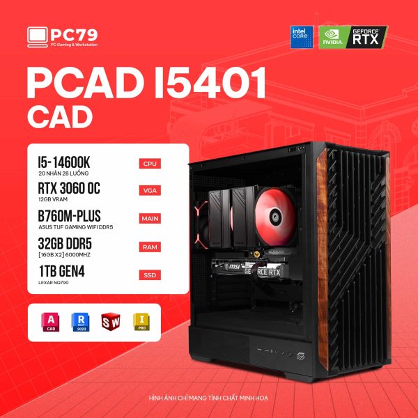 PC ĐỒ HOẠ NEW CAD PCAD I5401