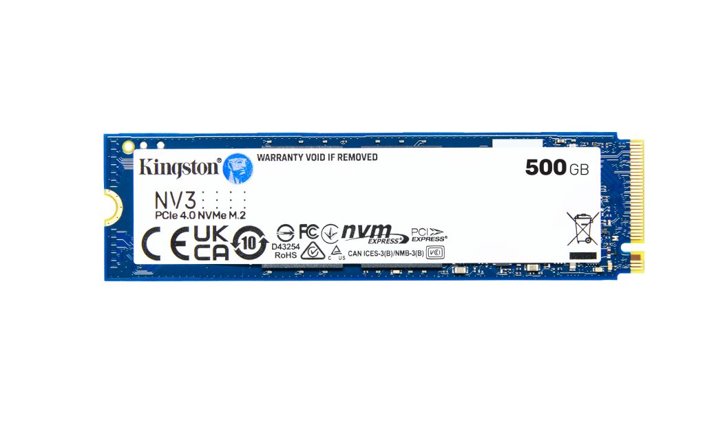 SSD NVMe 500GB load game và Windows siêu nhanh.