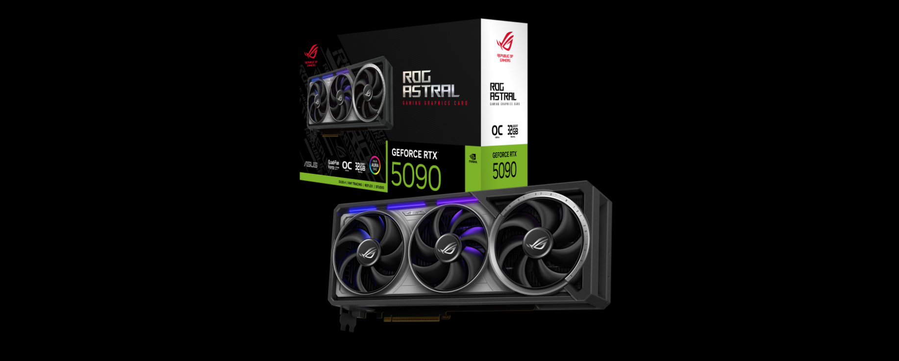 Card màn hình ASUS ROG Astral RTX 5090 32GB GDDR7 OC