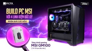 BUILD PC MSI VỚI 4 LINH KIỆN WEBSITE
