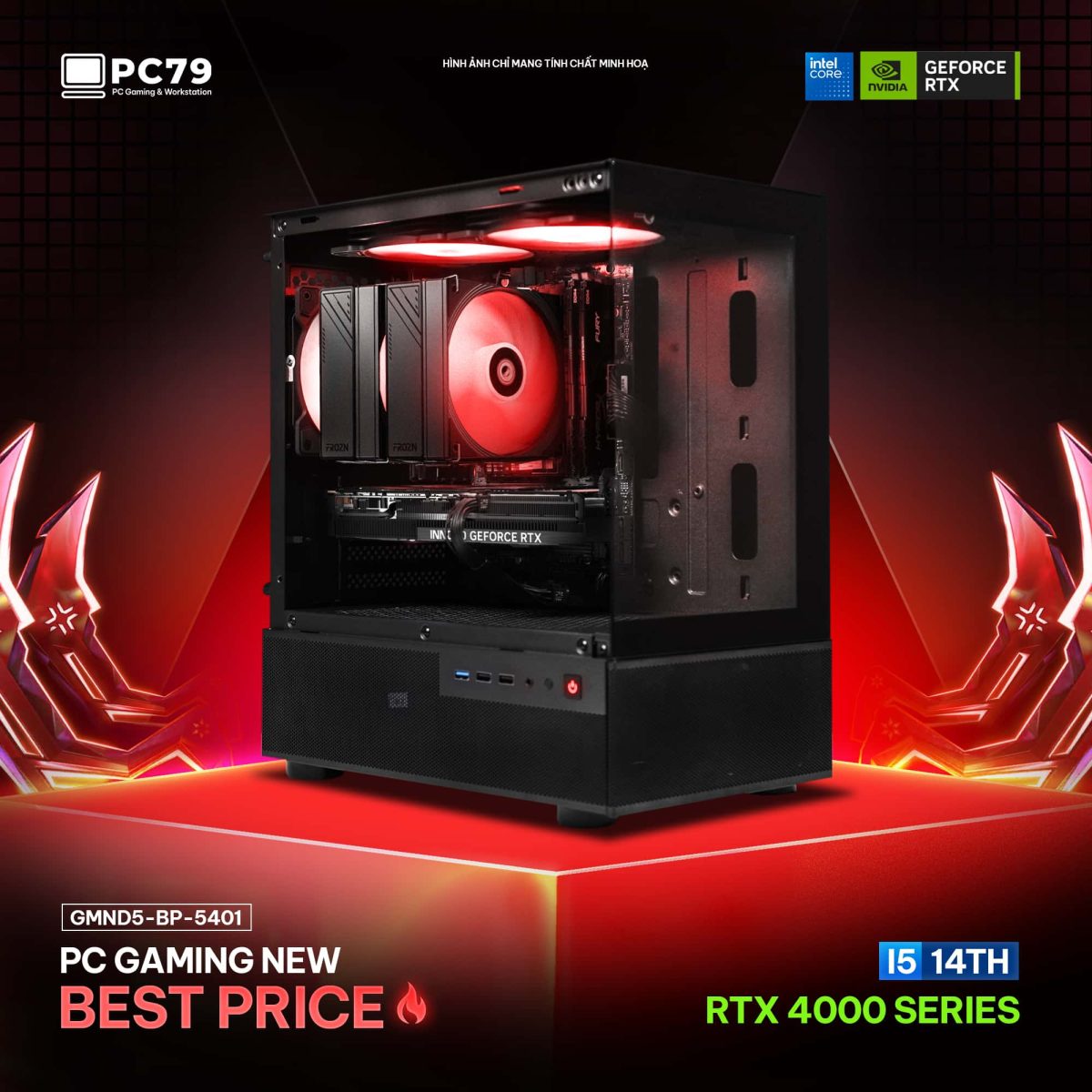 PC GAMING NEW BEST PRICE D5 GMND5-BP-5401
