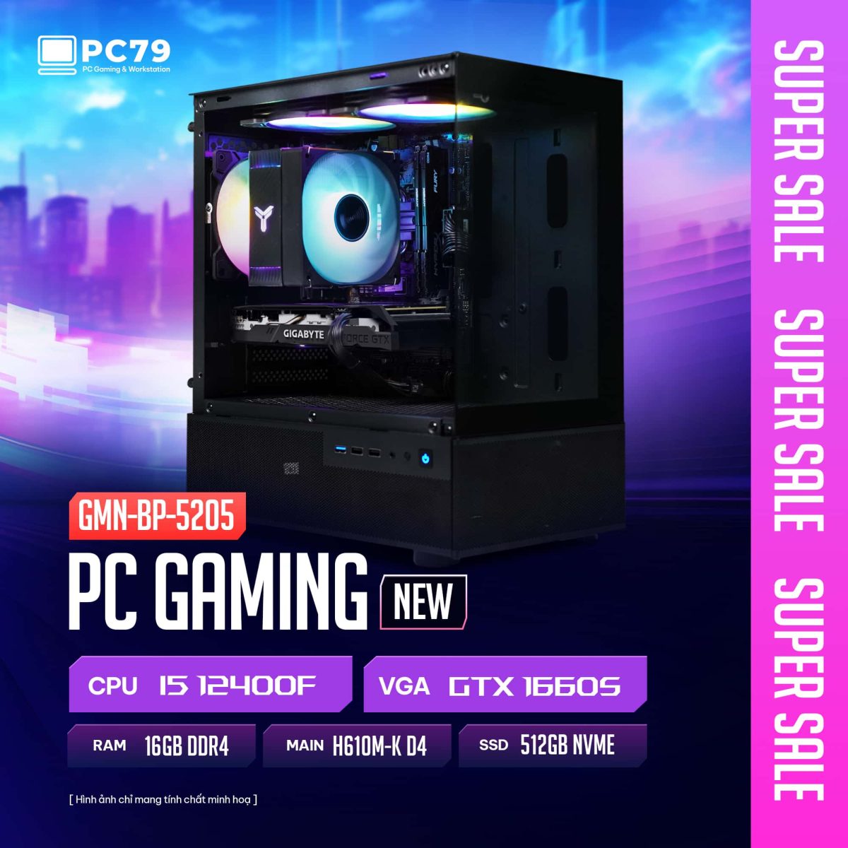 PC SIÊU SALE GIÁ TỐT GMN-BP-5205