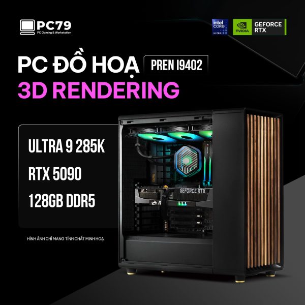 PC ĐỒ HOẠ NEW 3D RENDERING PREN I9402