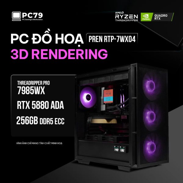 PC ĐỒ HOẠ NEW 3D RENDERING PREN RTP-7WX04