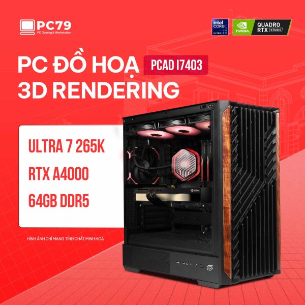 PC ĐỒ HOẠ NEW CAD PCAD I7403