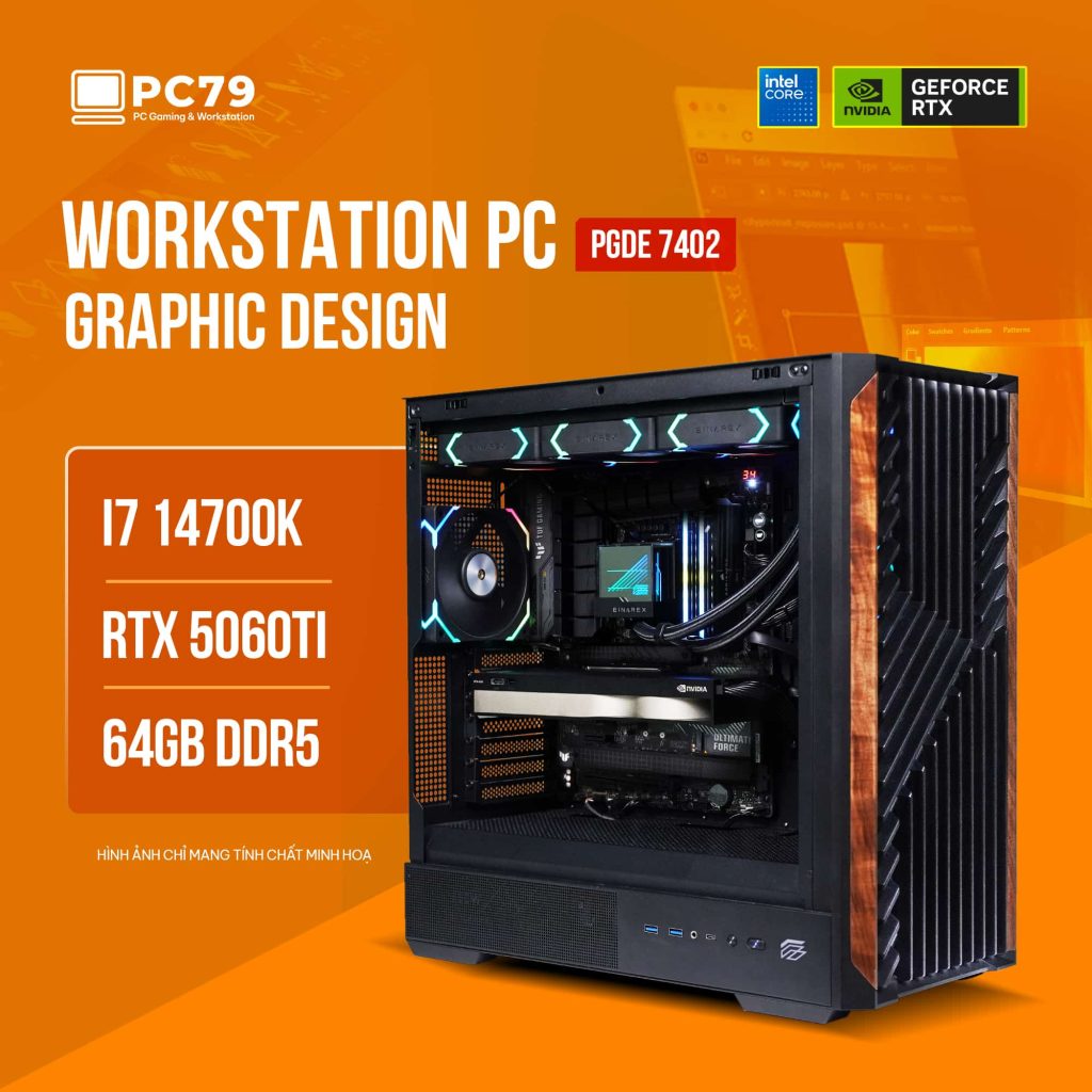 PC ĐỒ HOẠ NEW GRAPHIC DESIGN PGDE 7402