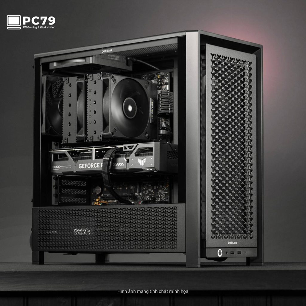 Thumb PC Đồ Họa Workstation PC79 - Frame 4000D Black