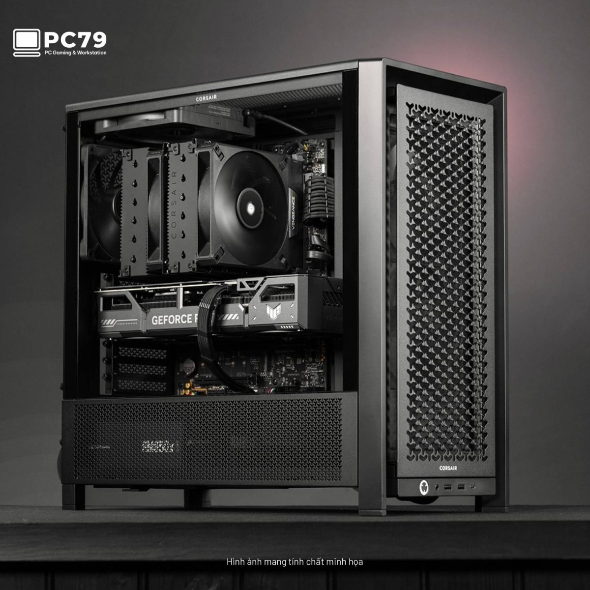 Thumb PC Đồ Họa Workstation PC79 - Frame 4000D Black