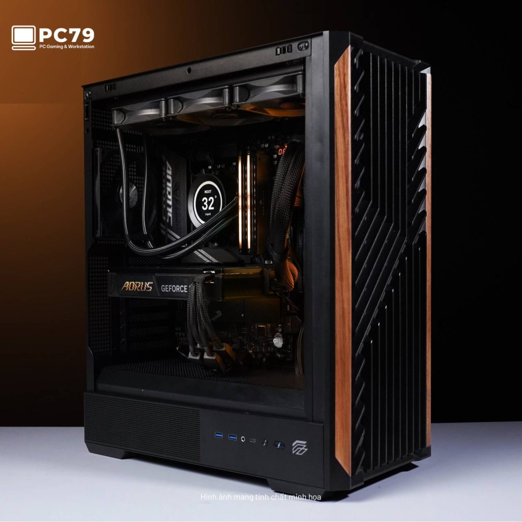 Thumb PC Đồ Họa Workstation PC79 - P800 Black