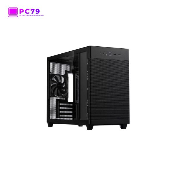 Case ASUS Prime AP201 Tempered Glass MicroATX Black