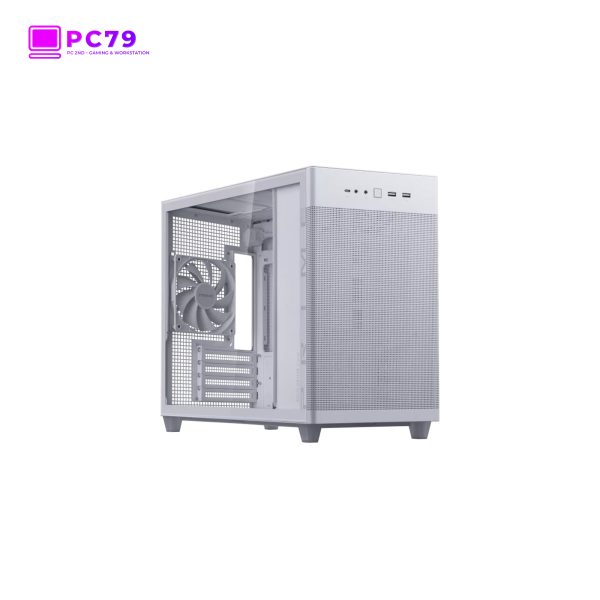 Case ASUS Prime AP201 Tempered Glass MicroATX Black -1
