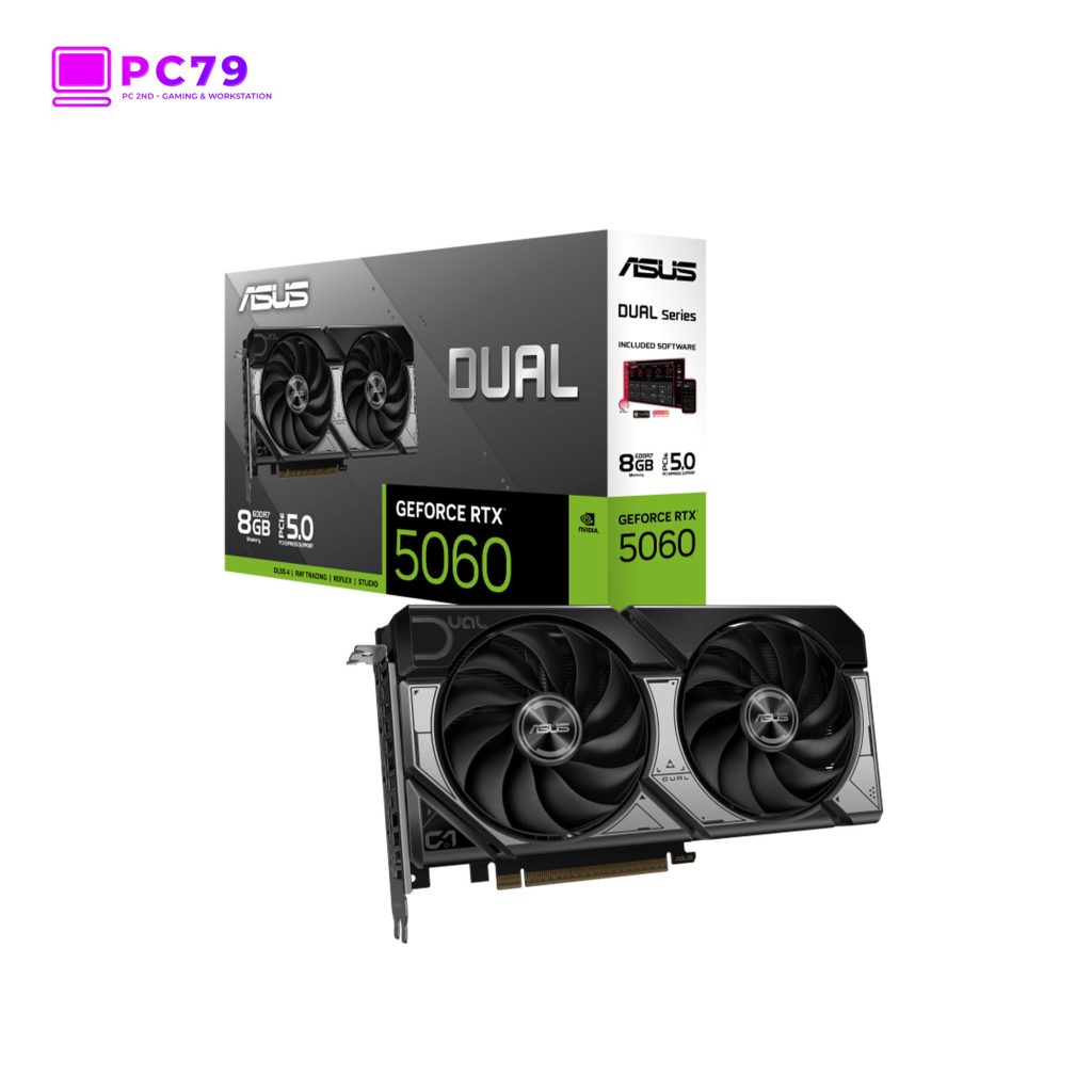 Card Đồ Hoạ ASUS Dual GeForce RTX™ 5060 8GB GDDR7