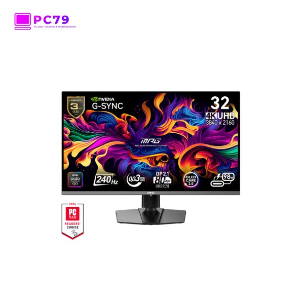 Màn Hình Gaming MSI MPG 322URX QD-OLED 32" 4K 240Hz