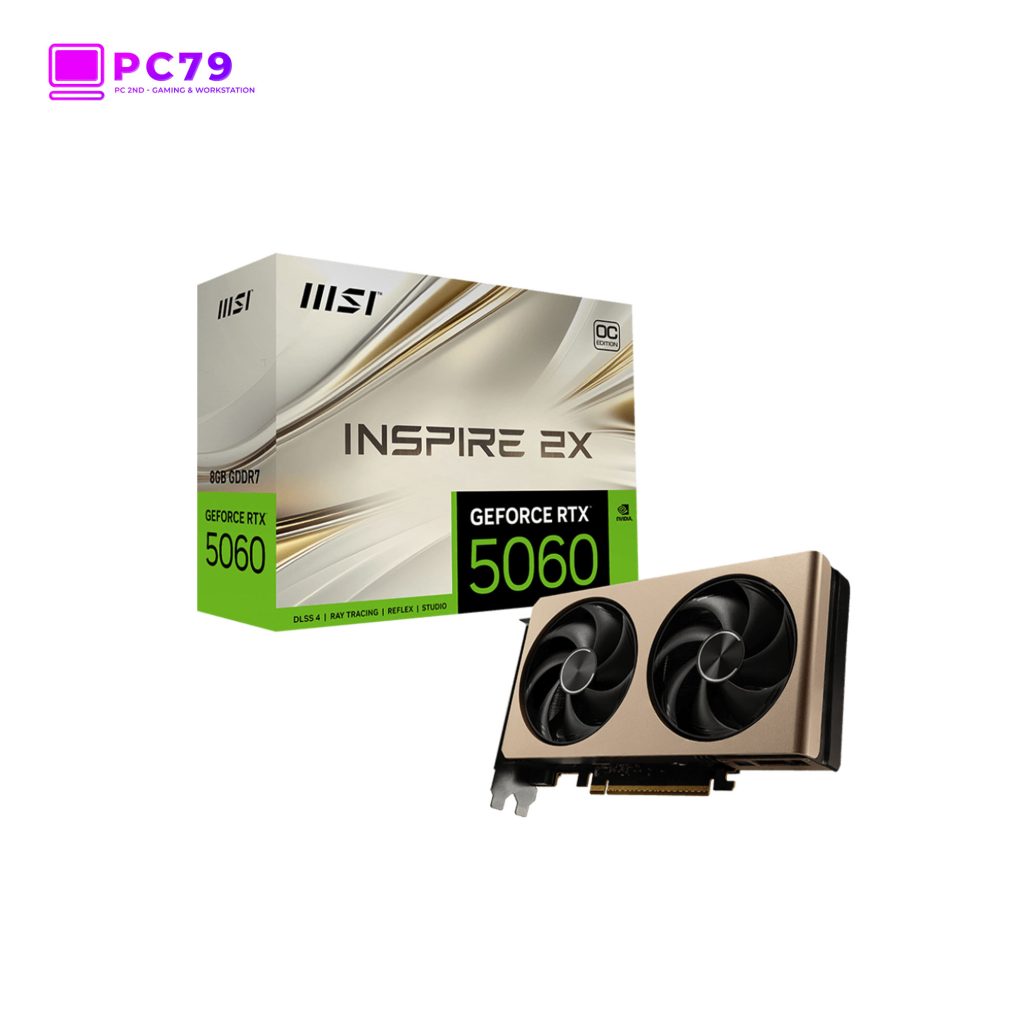 Card Màn Hình GeForce RTX™ 5060 8G INSPIRE 2X OC