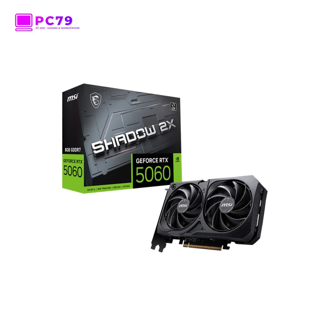 Card Màn Hình MSI GeForce RTX™ 5060 8G SHADOW 2X