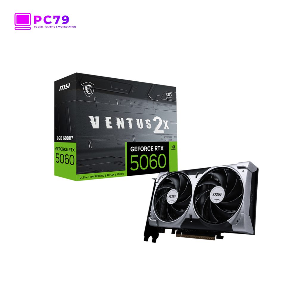 Card Màn Hình MSI GeForce RTX™ 5060 8G VENTUS 2X OC