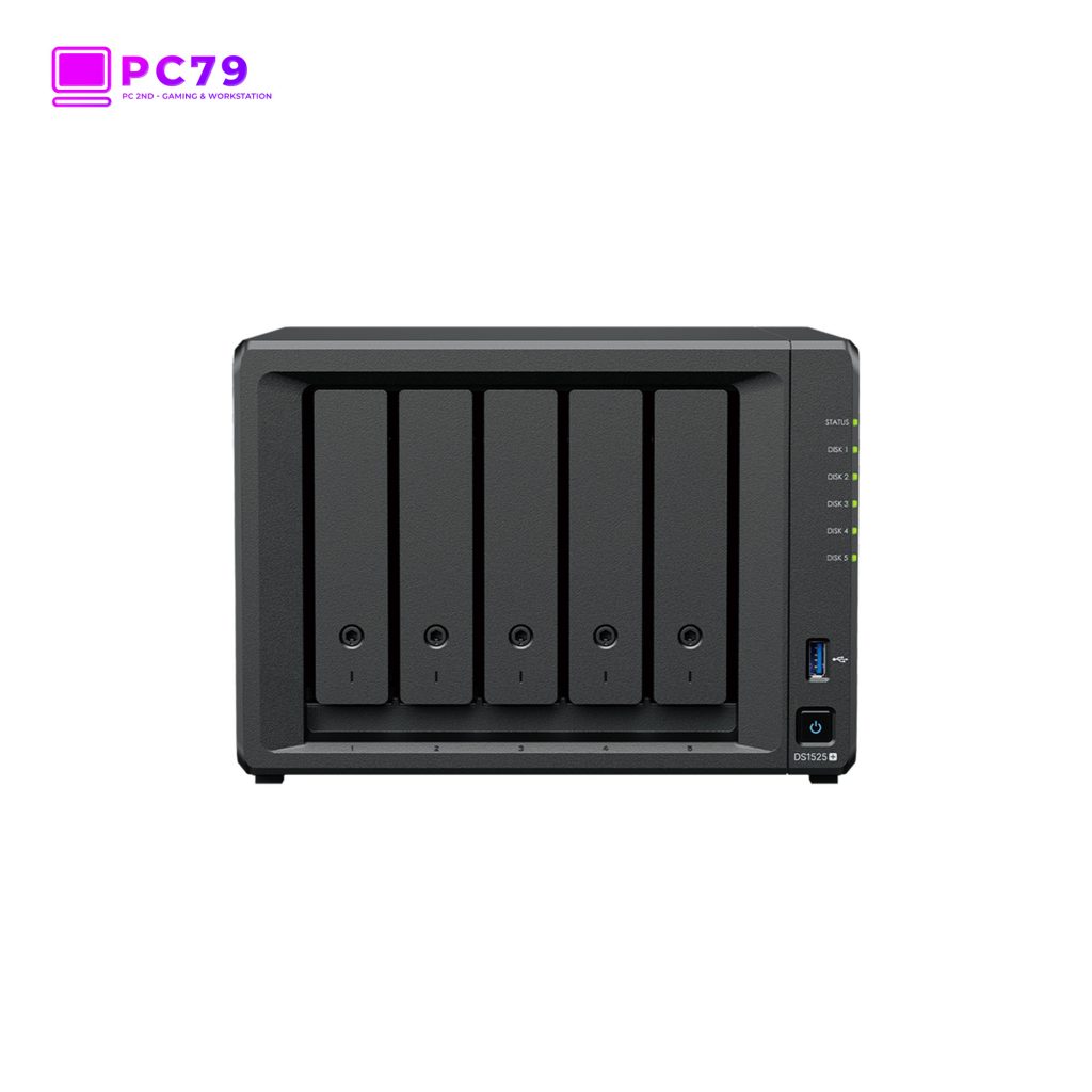 Thiết Bị Lưu Trữ NAS Synology DS1525+