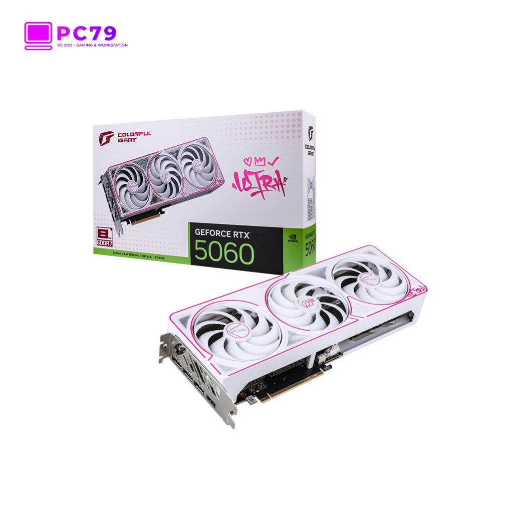 Card Màn Hình iGame GeForce RTX 5060 Ultra W OC 8GB-V