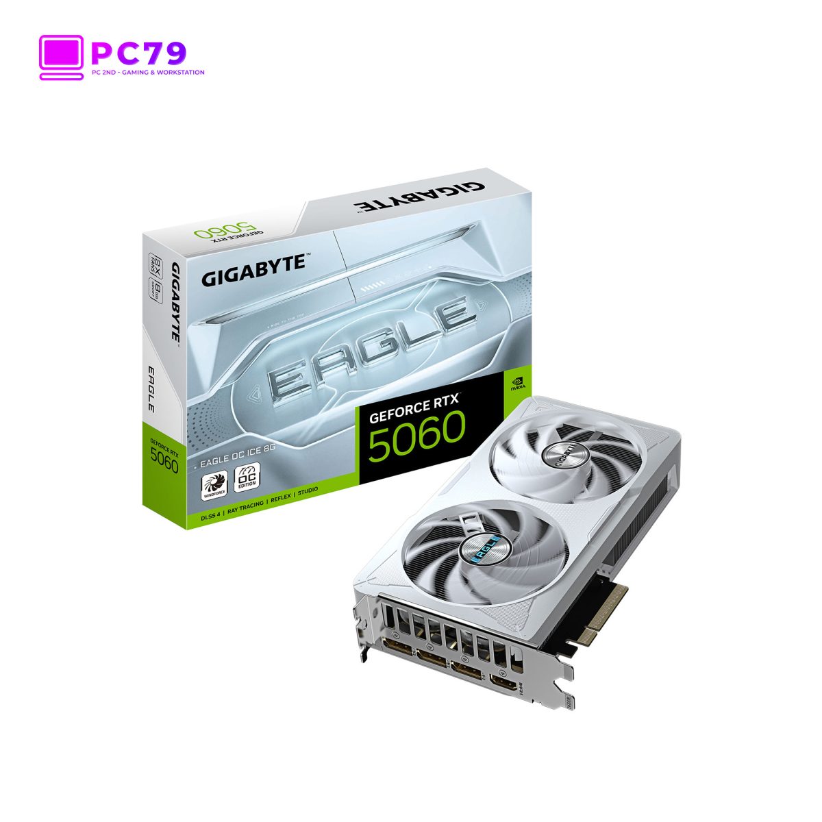 Card Đồ Hoạ GeForce RTX™ 5060 EAGLE OC ICE 8G