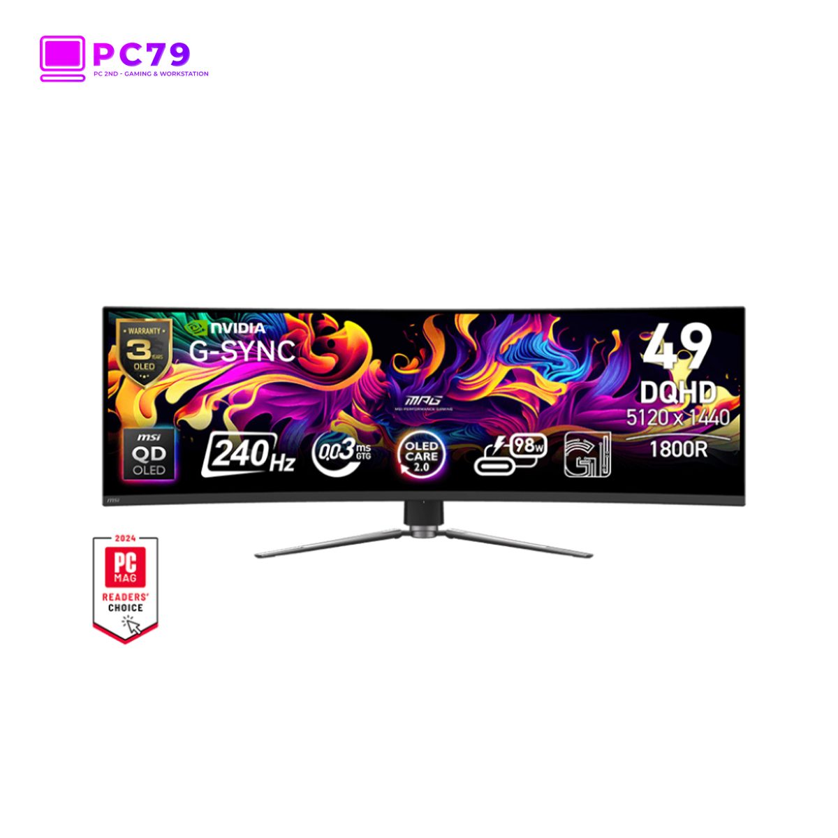 MSI MPG 491CQPX QD-OLED