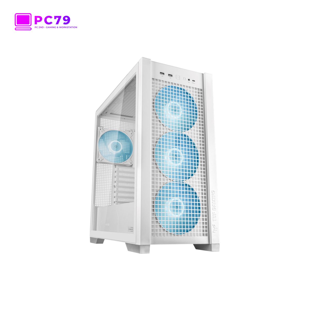Case TUF Gaming GT302 ARGB White -2