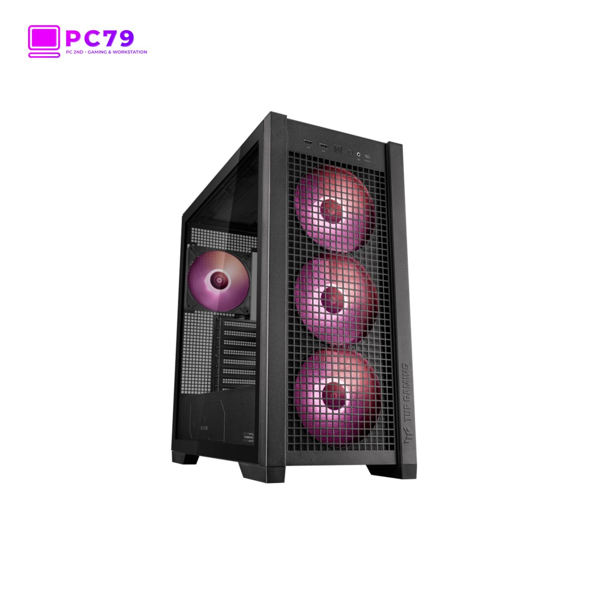 Case TUF Gaming GT302 ARGB White -2