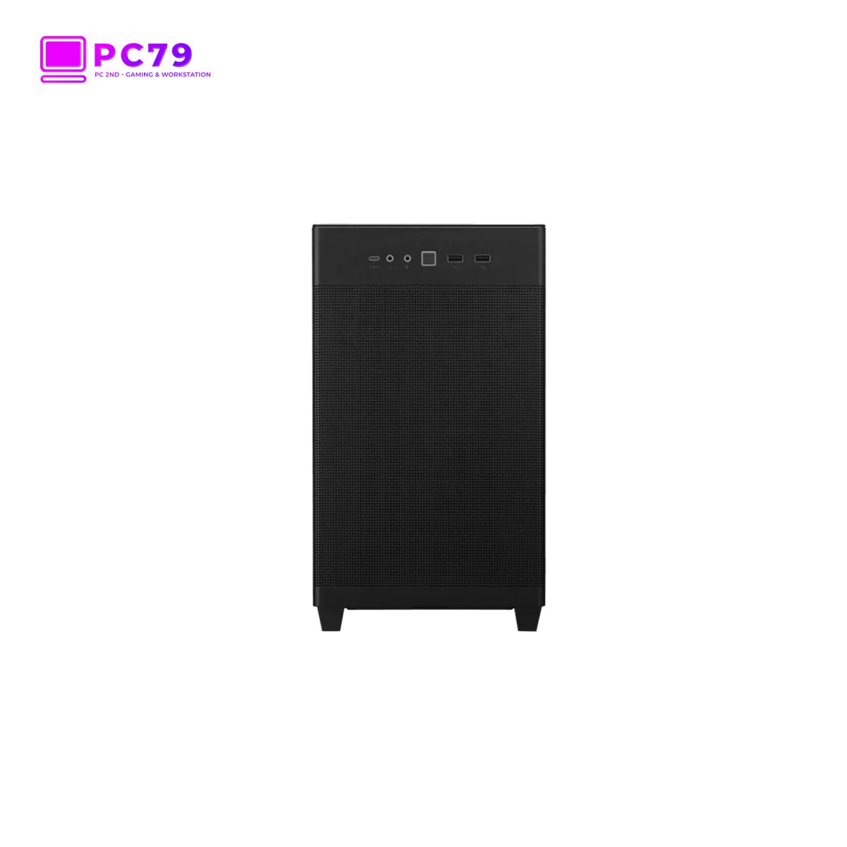 Case ASUS Prime AP201 Tempered Glass MicroATX Black -2