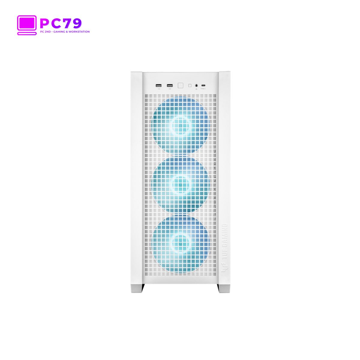 Case TUF Gaming GT302 ARGB White -3
