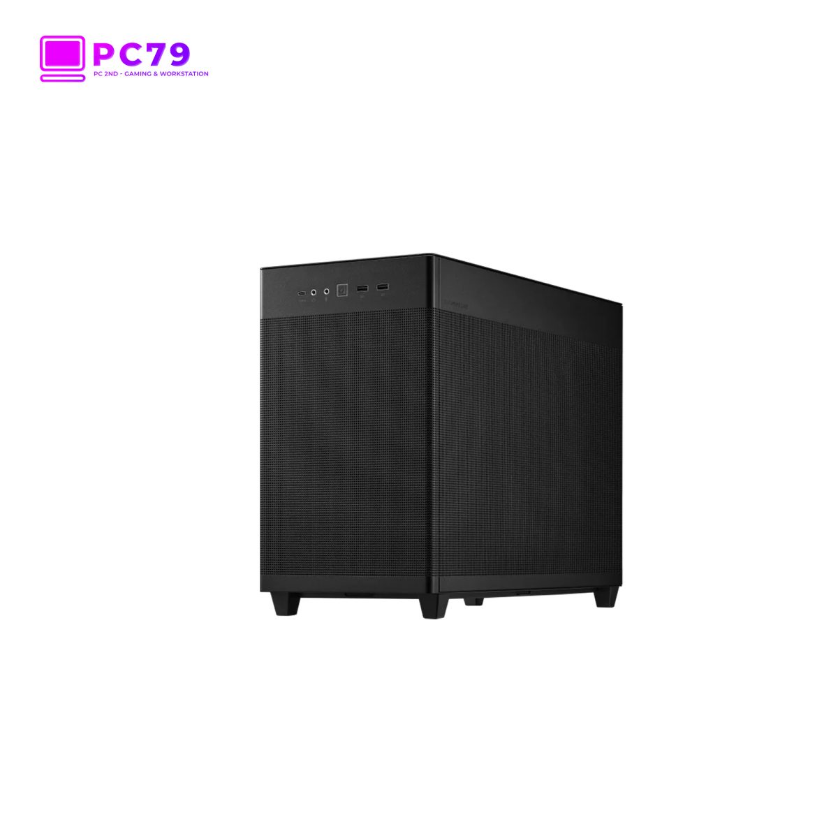 Case ASUS Prime AP201 Tempered Glass MicroATX Black -3