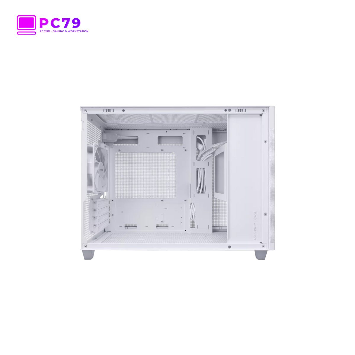 Case ASUS Prime AP201 Tempered Glass MicroATX Black -3