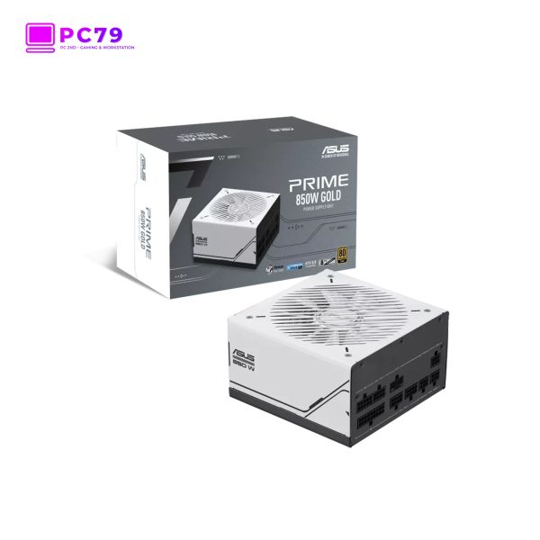 Nguồn ASUS Prime 850W – Chuẩn 80 Plus Gold, Full Modular, Hiệu Suất Cao