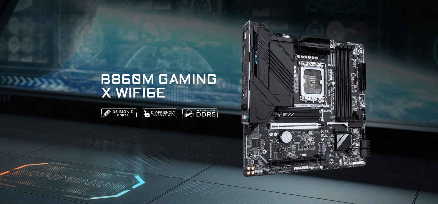 Mainboard GIGABYTE B860M GAMING X WIFI 6E