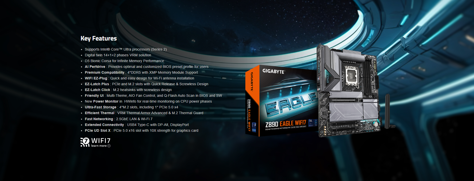 Mainboard GIGABYTE Z890 EAGLE WIFI7