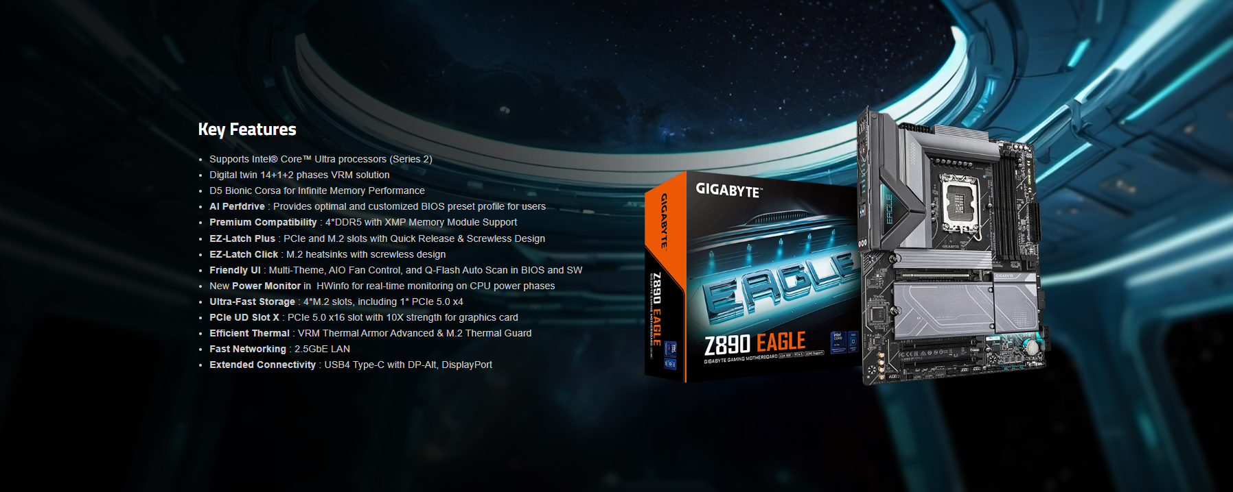 Mainboard GIGABYTE Z890 EAGLE