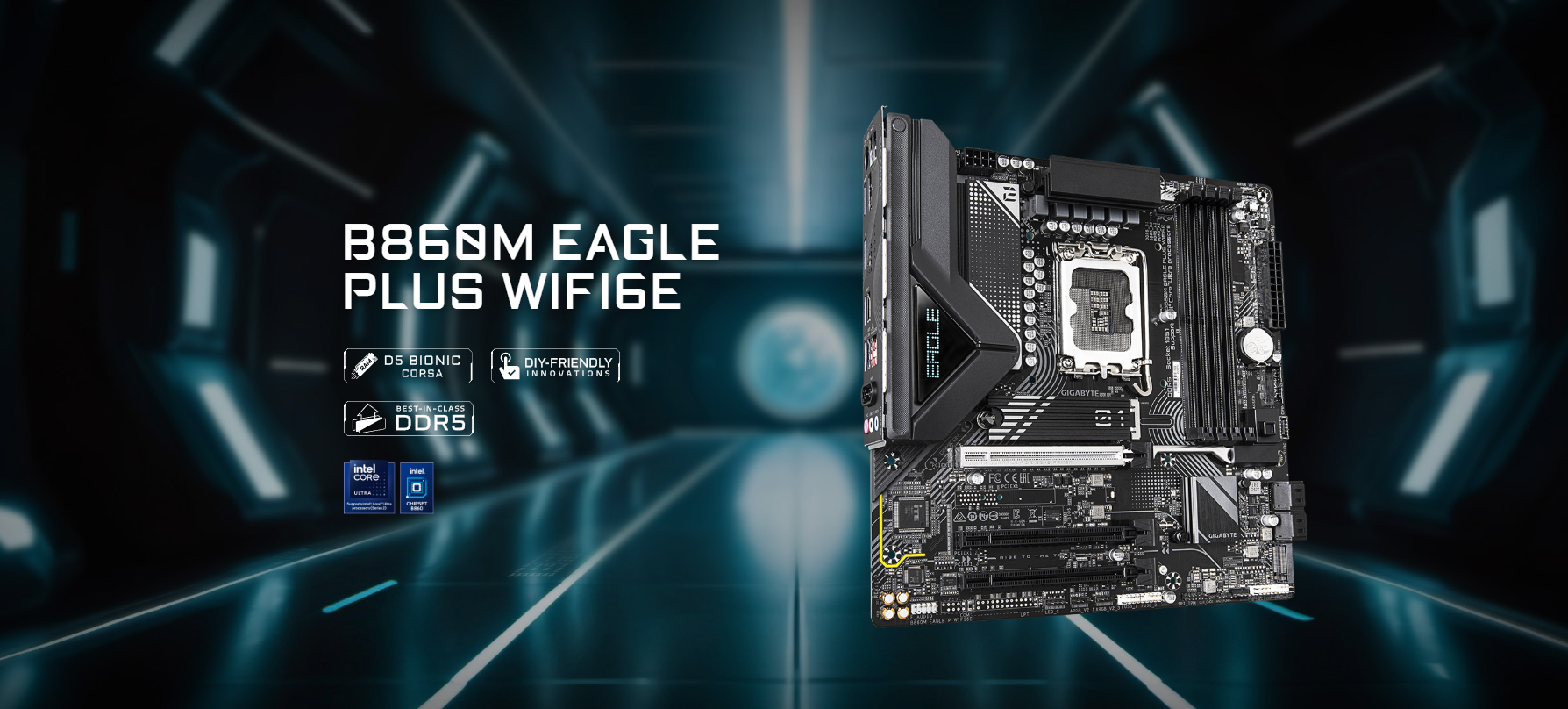 Mainboard GIGABYTE B860M EAGLE PLUS WIFI 6E