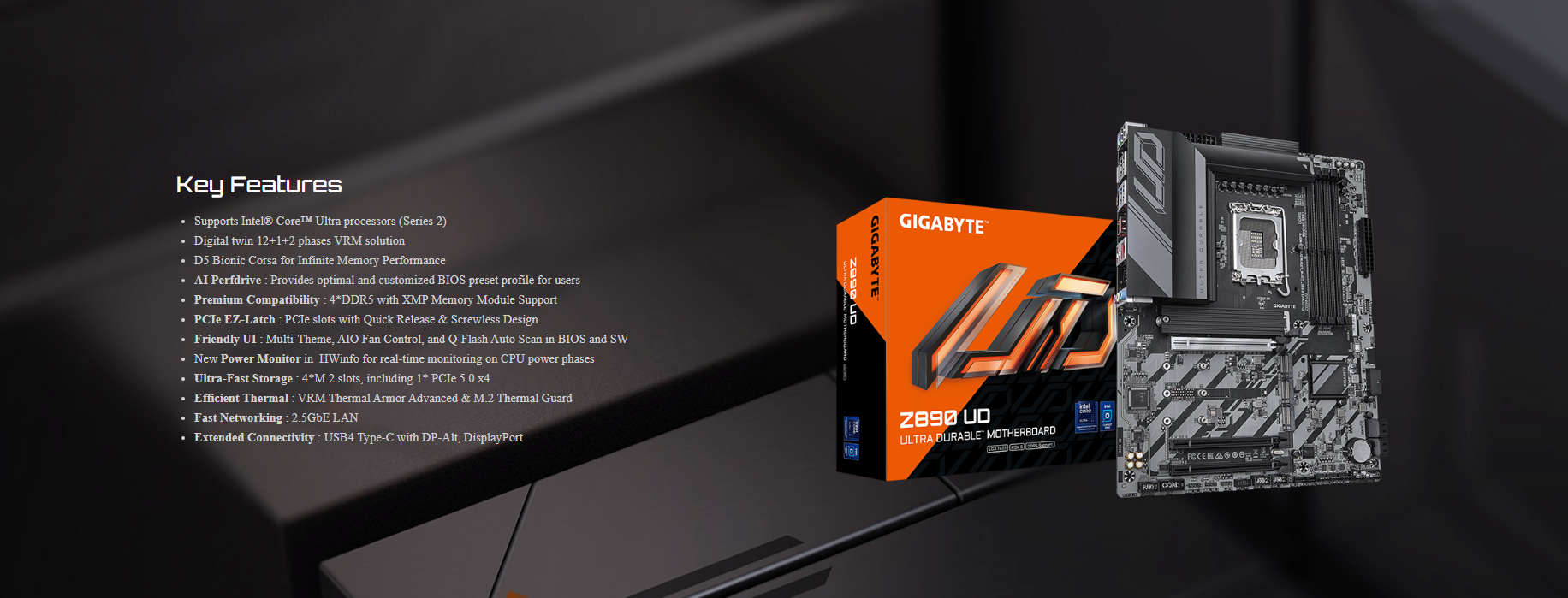 Mainboard GIGABYTE Z890 UD