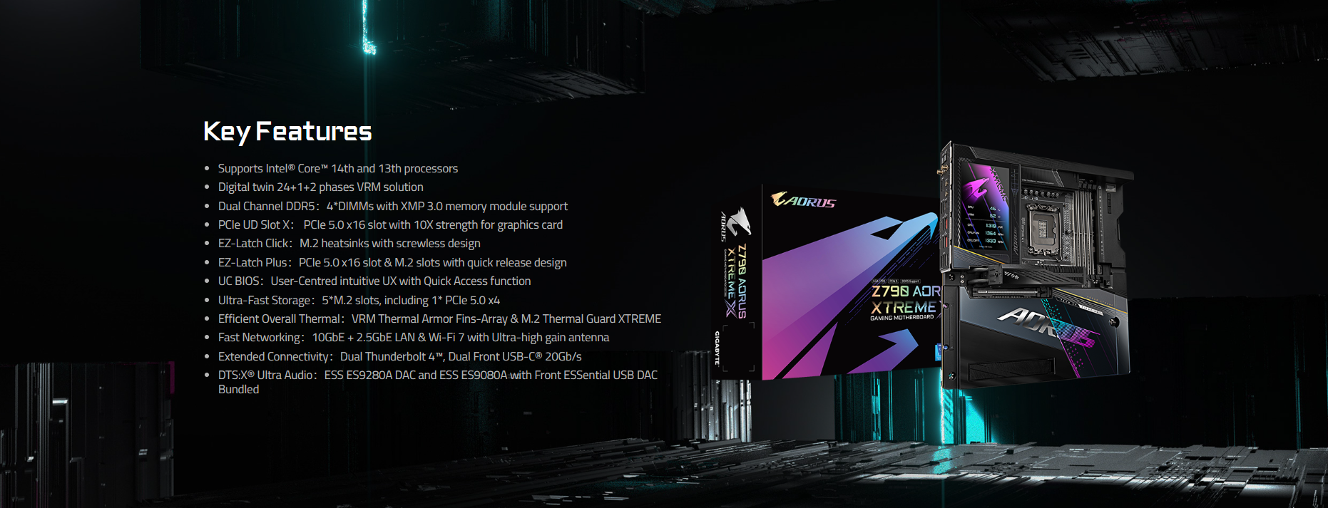 Mainboard GIGABYTE Z790 AORUS XTREME X DDR5