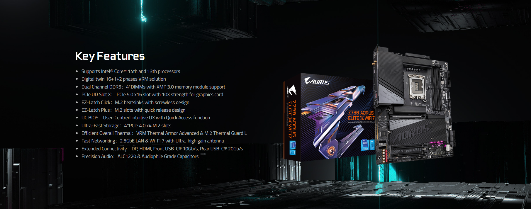 Mainboard GIGABYTE Z790 AORUS ELITE X WIFI7 DDR5