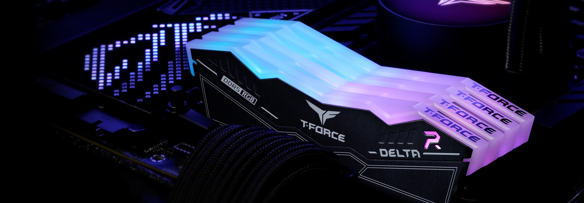 RAM TeamGroup DELTA RGB White 16GB DDR5 6000MHz (1x16GB)