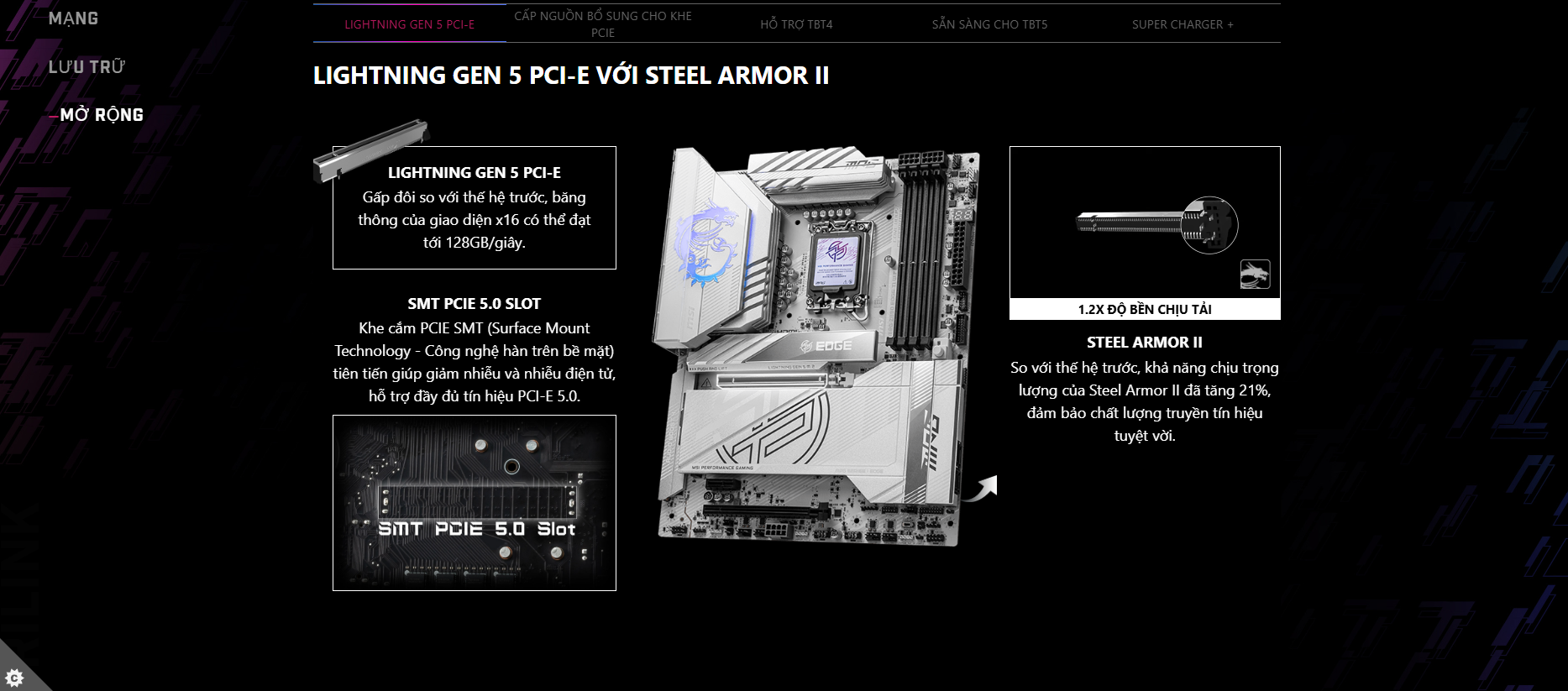 Mainboard MSI MPG Z890 EDGE TI WIFI DDR5 h1