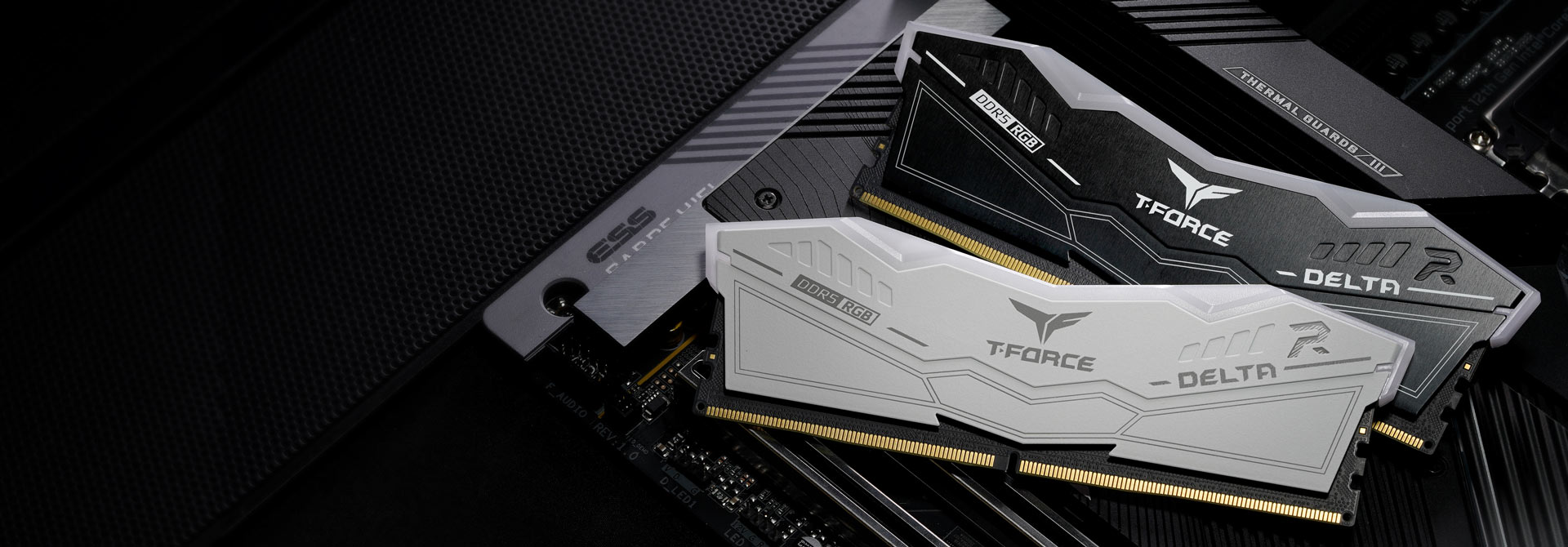 RAM TeamGroup DELTA RGB White 16GB DDR5 6000MHz (1x16GB) 1