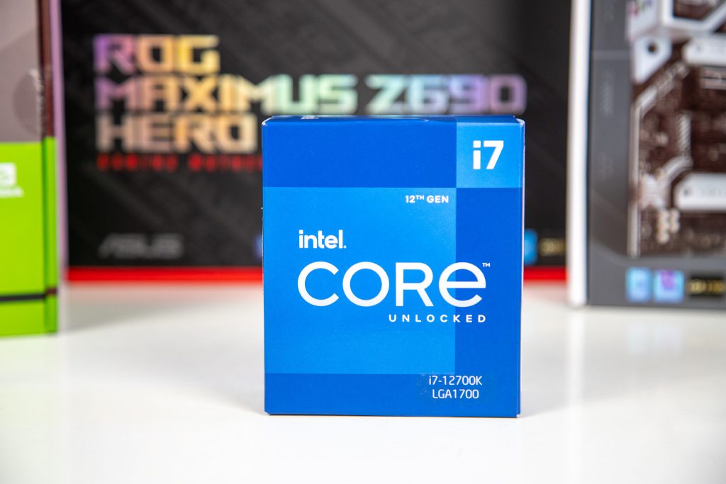 CPU Intel Core i7-12700K (3.8GHz turbo up to 5.0Ghz, 12 nhân 20 luồng, 25MB Cache, 125W)