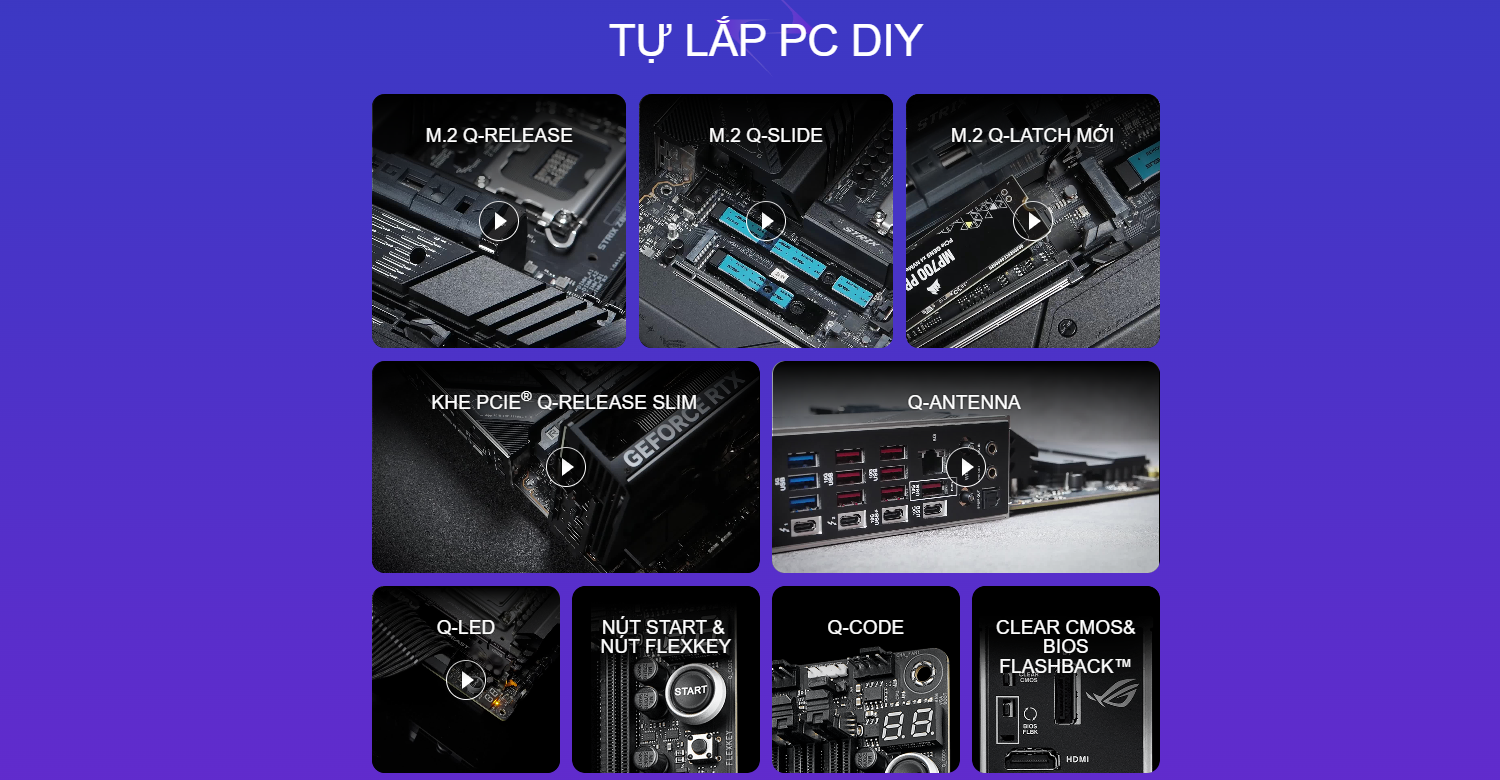 Mainboard ASUS ROG STRIX Z890-E GAMING WIFI DDR5 h2
