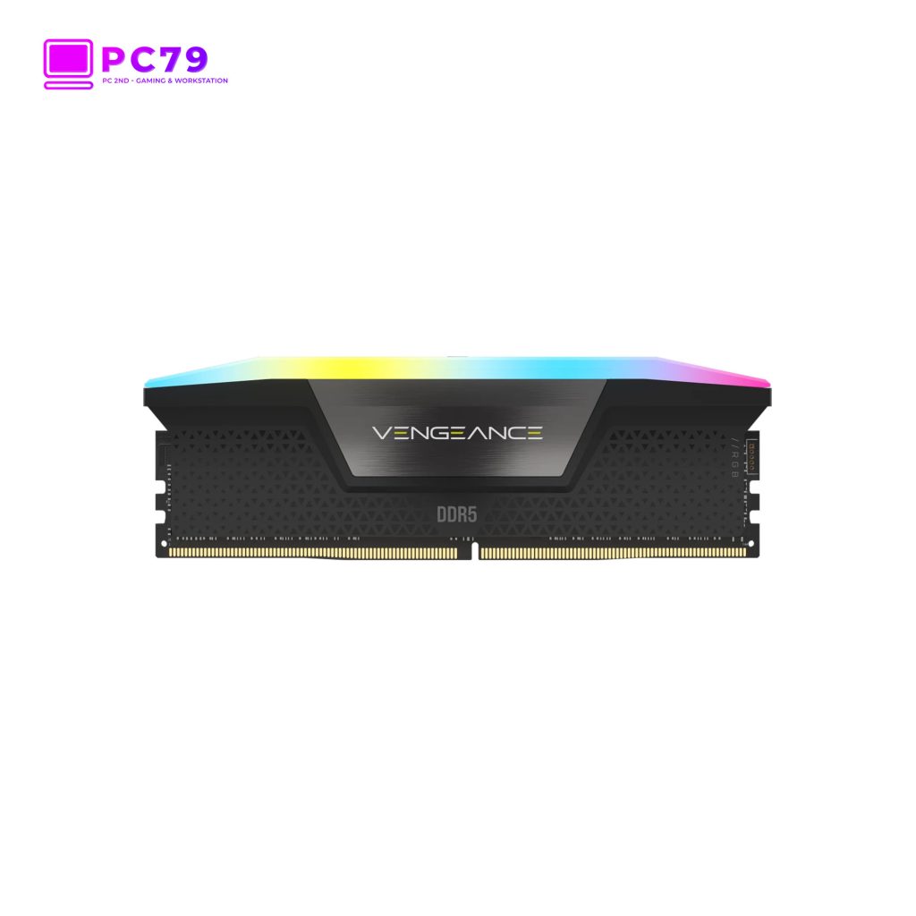 RAM Corsair Vengeance RGB Black 32GB (2x16GB) DDR5 5200MHz