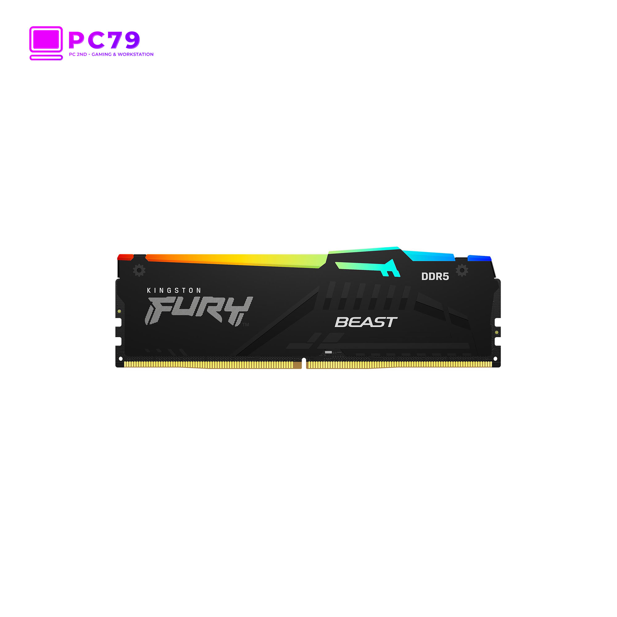 RAM Kingston Fury Beast RGB 32GB (2x16GB) DDR4 3200MHz