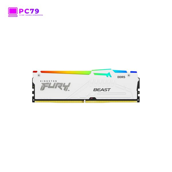 RAM Kingston Fury Beast RGB White 32GB (2x16GB) DDR5 5600MHz