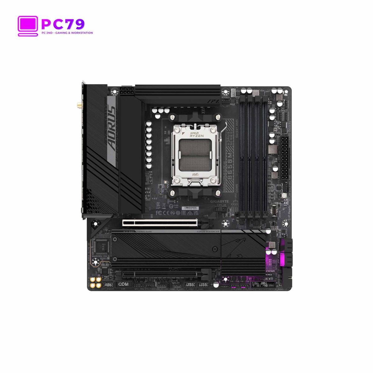 Mainboard Gigabyte B650M AORUS ELITE AX DDR5 1